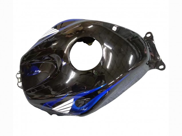 Carenagem Moto Honda CBR600RR 2005-2006 - Preto Brilhante Azul Chama