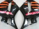 Carenagens Moto Honda CBR600RR 2005-2006 - Laranja Preto Prata