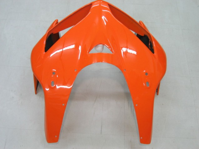 Carenagens Moto Honda CBR600RR 2005-2006 - Laranja Preto Prata