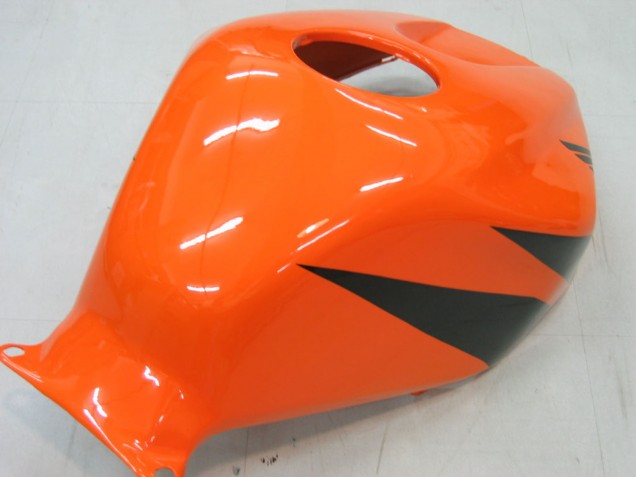 Carenagens Moto Honda CBR600RR 2005-2006 - Laranja Preto Prata
