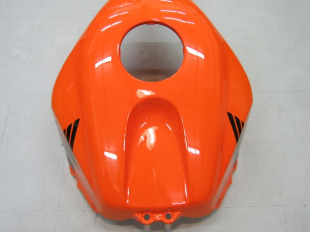 Carenagens Moto Honda CBR600RR 2005-2006 - Laranja Preto Prata