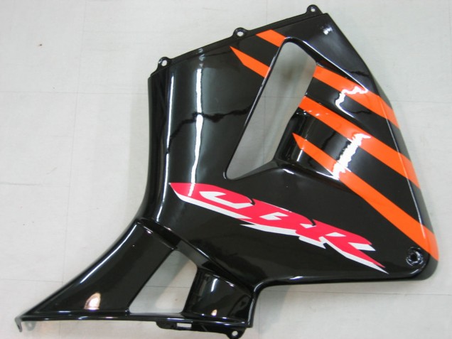 Carenagens Moto Honda CBR600RR 2005-2006 - Laranja Preto Prata