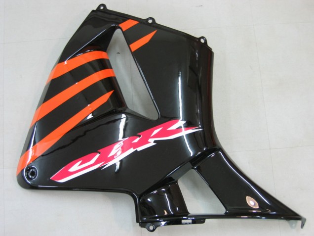 Carenagens Moto Honda CBR600RR 2005-2006 - Laranja Preto Prata
