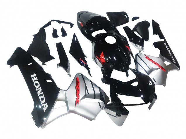 Carenagens Moto Honda CBR600RR 2005-2006 - Prata Preto