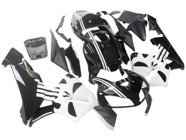 Carenagem Moto Honda CBR600RR 2005-2006 - Preto Branco