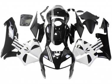 Carenagem Moto Honda CBR600RR 2005-2006 - Preto Branco