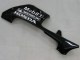 Carenagens Moto Honda CBR600RR 2005-2006 - Preto Brilhante Branco West