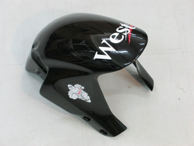Carenagens Moto Honda CBR600RR 2005-2006 - Preto Brilhante Branco West