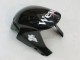 Carenagens Moto Honda CBR600RR 2005-2006 - Preto Brilhante Branco West