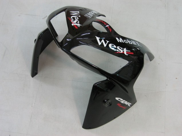 Carenagens Moto Honda CBR600RR 2005-2006 - Preto Brilhante Branco West
