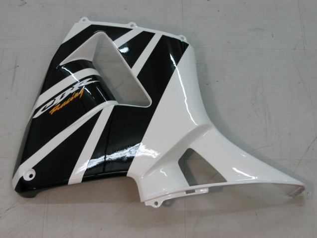 Carenagens Moto Honda CBR600RR 2005-2006 - Preto Branco Corrida