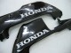 Carenagens Moto Honda CBR600RR 2005-2006 - Preto Brilhante Cinzento Chama