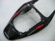 Carenagens Moto Honda CBR600RR 2005-2006 - Preto Brilhante Cinzento Chama