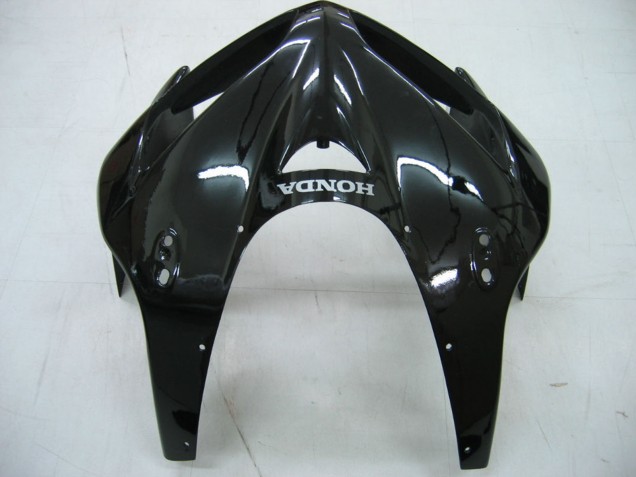 Carenagens Moto Honda CBR600RR 2005-2006 - Preto Brilhante Cinzento Chama