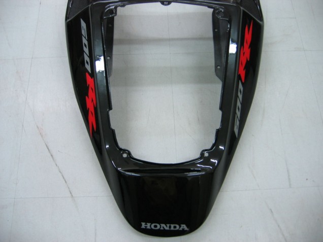 Carenagens Moto Honda CBR600RR 2005-2006 - Preto Brilhante Cinzento Chama