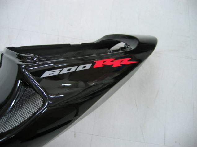 Carenagens Moto Honda CBR600RR 2005-2006 - Preto Brilhante Cinzento Chama