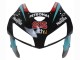 Carenagens Moto Honda CBR600RR 2005-2006 - Azul Claro Preto 35
