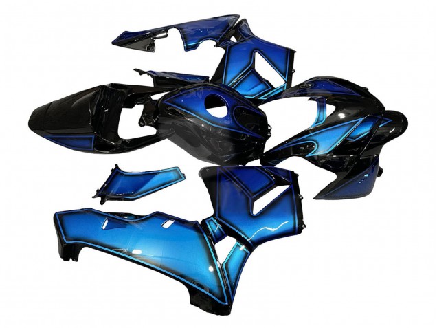 Carenagens Moto Honda CBR600RR 2005-2006 - Azul Preto