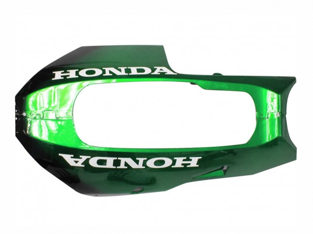 Carenagens Moto Honda CBR600RR 2005-2006 - Preto Brilhante Verde Chama