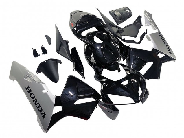 Carenagem Moto Honda CBR600RR 2005-2006 - Preto Prata
