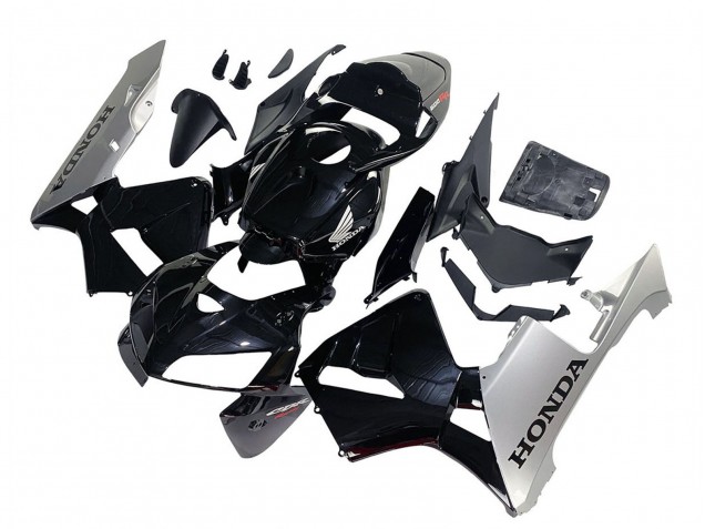 Carenagem Moto Honda CBR600RR 2005-2006 - Preto Prata