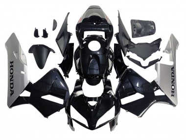 Carenagem Moto Honda CBR600RR 2005-2006 - Preto Prata