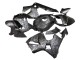 Carenagens Moto Honda CBR600RR 2005-2006 - Preto Forjado Fibra de Carbono