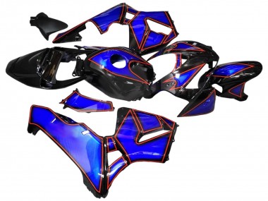 Carenagens Moto Honda CBR600RR 2005-2006 - Azul Preto Vermelho Linha
