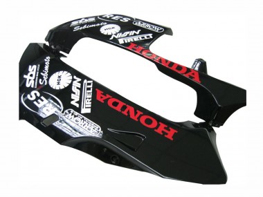 Carenagens Moto Honda CBR600RR 2005-2006 - Verde Branco Preto Hannspree 52