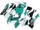 Carenagens Moto Honda CBR600RR 2005-2006 - Verde Claro Branco Preto Brilhante Joe Rocket