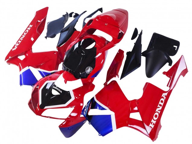 Carenagens Moto Honda CBR600RR 2005-2006 - Vermelho Azul Preto