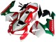 Carenagens Moto Honda CBR600RR 2005-2006 - Vermelho Branco Verde