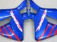 Carenagens Moto Honda CBR600RR 2005-2006 - Vermelho Azul Prata