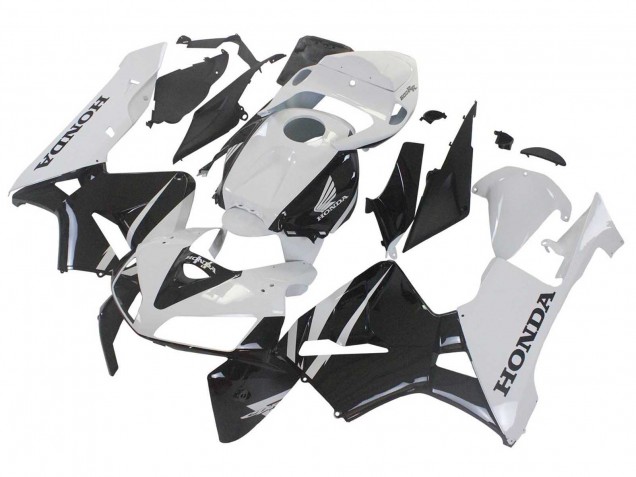 Carenagem Moto Honda CBR600RR 2005-2006 - Branco Preto