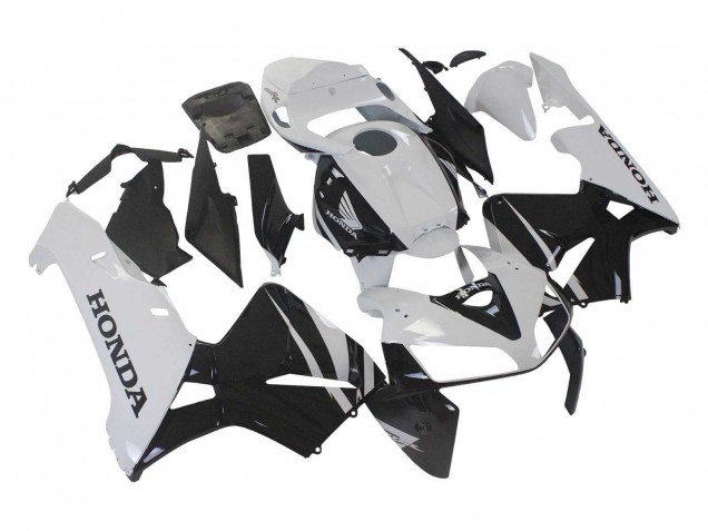 Carenagem Moto Honda CBR600RR 2005-2006 - Branco Preto