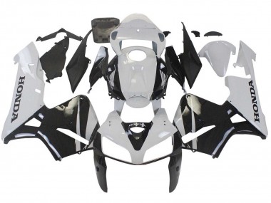 Carenagem Moto Honda CBR600RR 2005-2006 - Branco Preto