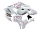 Carenagens Moto Honda CBR600RR 2005-2006 - Branco Cherry Blossom