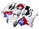Carenagens Moto Honda CBR600RR 2005-2006 - Branco Azul Vermelho