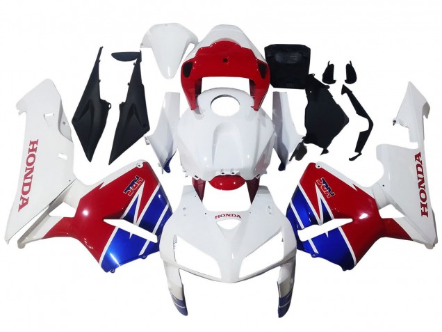 Carenagens Moto Honda CBR600RR 2005-2006 - Branco Azul Vermelho