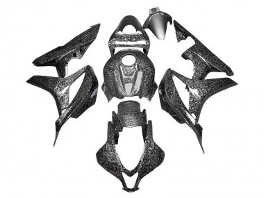 Carenagens Moto Honda CBR600RR 2007-2008 - Preto Forjado Fibra de Carbono