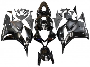 Carenagens Moto Honda CBR600RR 2009-2012 - Preto Brilhante Preto Fosco