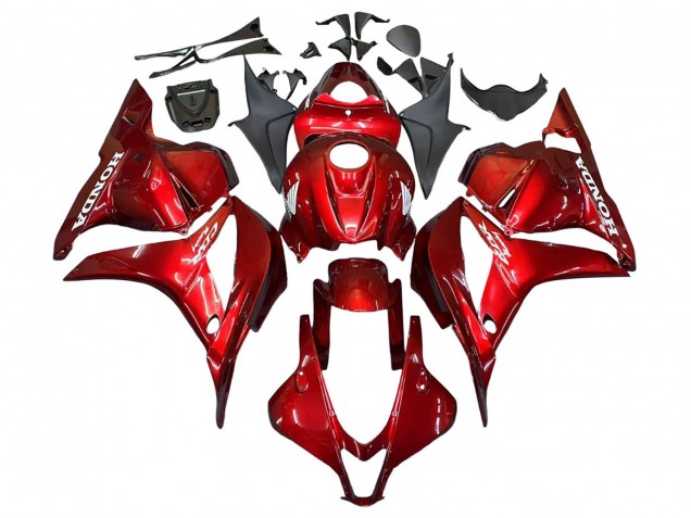 Carenagens Moto Honda CBR600RR 2009-2012 - Vermelho Corrida