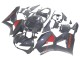 Carenagens Moto Honda CBR600RR 2013-2023 - Preto Fibra de Carbono Vermelho