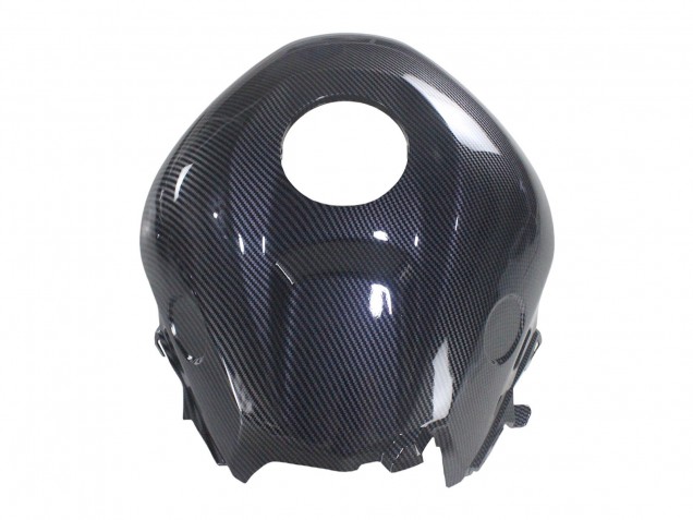 Carenagens Moto Honda CBR600RR 2013-2023 - Preto Fibra de Carbono Vermelho