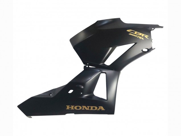 Carenagens Moto Honda CBR600RR 2013-2026 - Preto Fosco Ouro Decalques