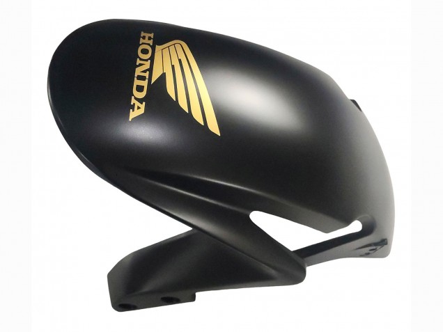 Carenagens Moto Honda CBR600RR 2013-2026 - Preto Fosco Ouro Decalques