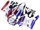 Carenagem Moto Honda CBR600RR 2013-2026 - Branco Vermelho Azul