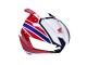 Carenagem Moto Honda CBR600RR 2013-2026 - Branco Vermelho Azul