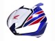Carenagem Moto Honda CBR600RR 2013-2026 - Branco Vermelho Azul