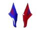 Carenagem Moto Honda CBR600RR 2013-2026 - Branco Vermelho Azul